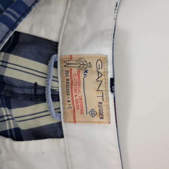 Gant Rugger‎ Multicolor Plaid Men's Shorts - Picture 8 of 8